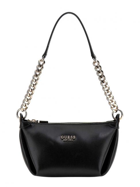 GUESS ECO EVAINE Borsa piccola a spalla NERO - Borse Donna