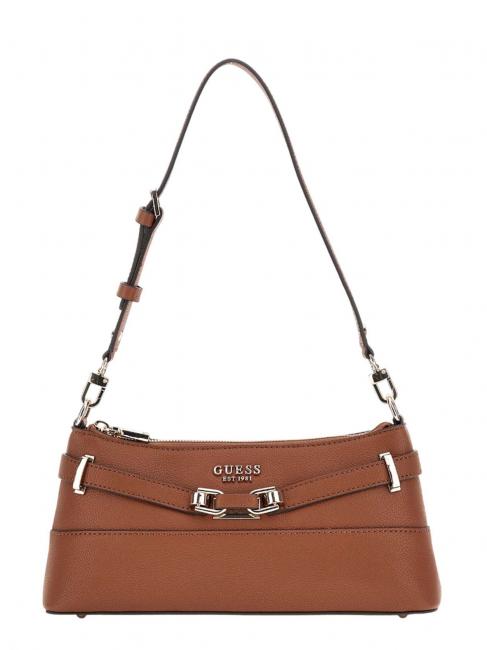 GUESS SILVYE Borsa a spalla COGNAC - Borse Donna