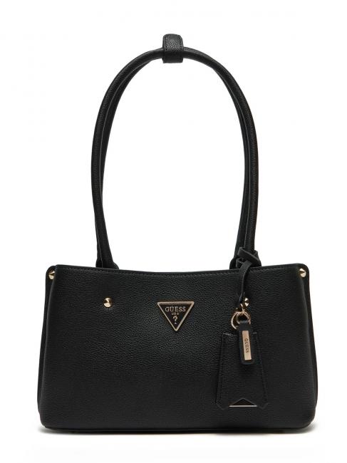 GUESS MERIDIAN Borsa a spalla NERO - Borse Donna