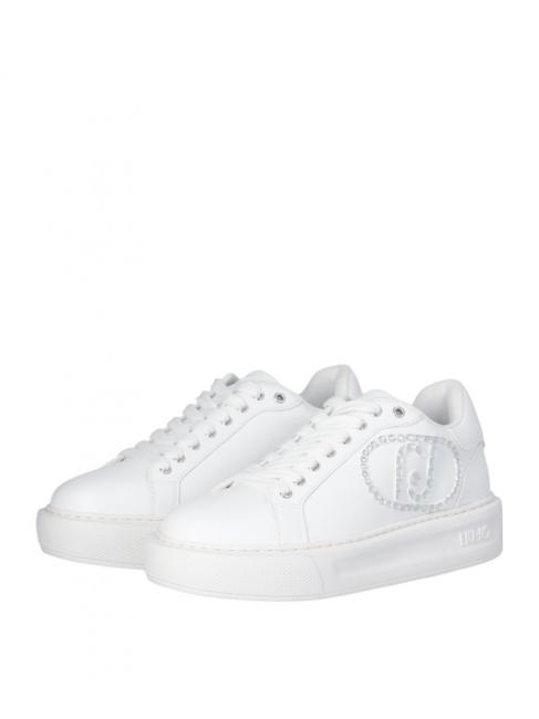 LIUJO KYLIE 32 Sneakers con logo gioiello white - Scarpe Donna