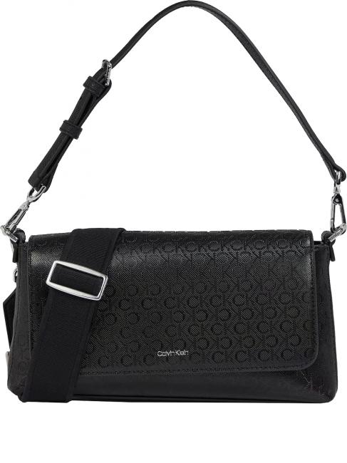 CALVIN KLEIN CK MUST Borsa a spalla, con tracolla blackmono - Borse Donna