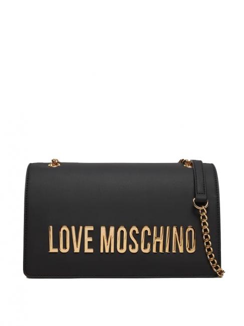 LOVE MOSCHINO LETTERING Borsa a spalla / a tracolla Nero - Borse Donna