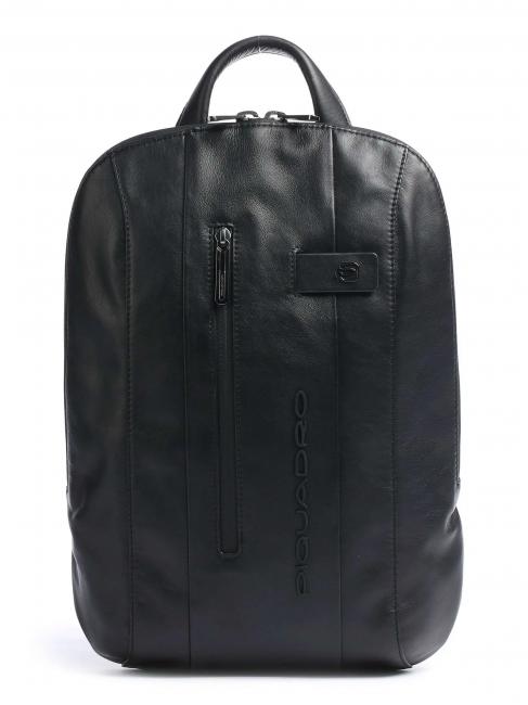 PIQUADRO URBAN Zaino porta PC 14", in pelle Nero - Zaini da lavoro porta PC