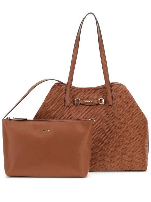 GUESS VIKKY II Borsa Tote a spalla COGNAC - Borse Donna