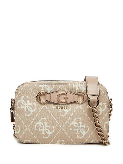 GUESS IZZY  Mini Bag a tracolla sand logo - Borse Donna