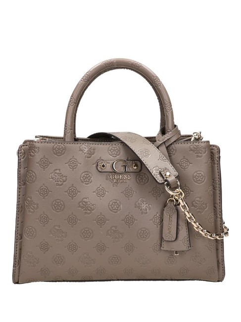 GUESS GERTY Borsa a mano con tracolla dark taupe - Borse Donna