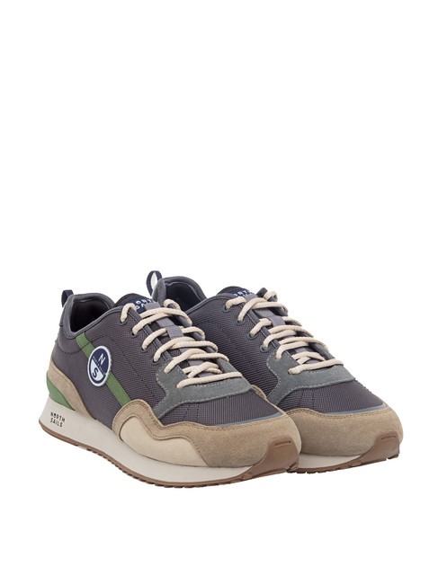 NORTH SAILS HORIZON JET Sneakers dk gray-beige-green011 - Scarpe Uomo