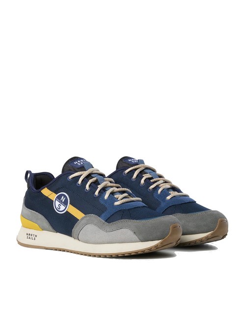 NORTH SAILS HORIZON JET Sneakers navy-gray-yellow008 - Scarpe Uomo