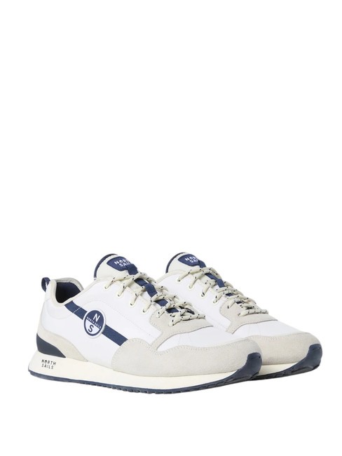 NORTH SAILS HORIZON PLAIN Sneakers off white navy - Scarpe Uomo