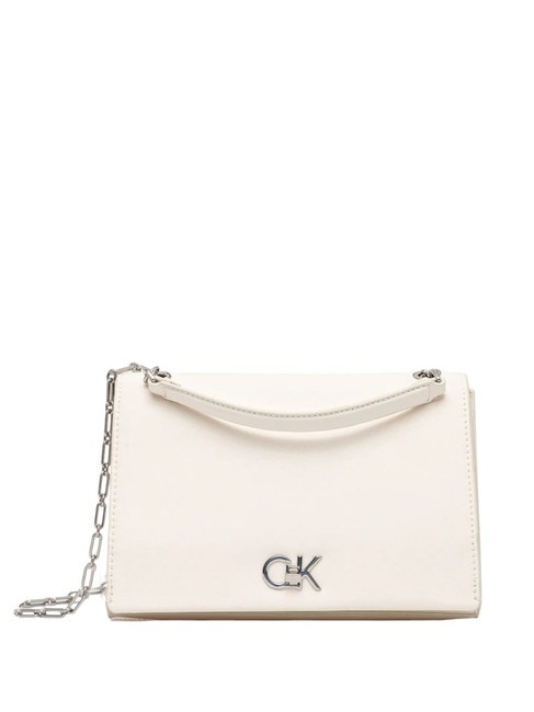 CALVIN KLEIN CK CONV CHAIN Borsa convertible a spalla, a tracolla sea salt - Borse Donna