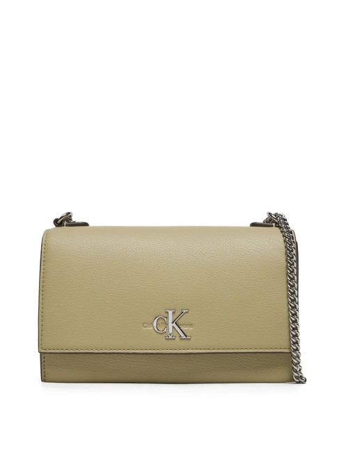 CALVIN KLEIN MINIMAL MONOGRAM  Mini Bag a spalla / a tracolla crockery - Borse Donna