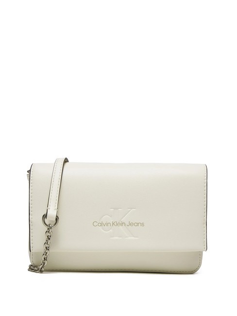 CALVIN KLEIN SCULPTED  Mini Bag a tracolla tofu - Borse Donna