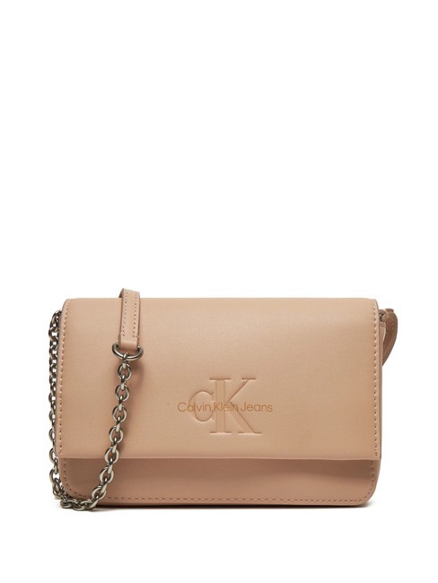 CALVIN KLEIN SCULPTED  Mini Bag a tracolla rose dust - Borse Donna