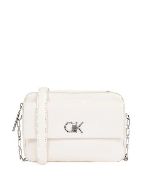 CALVIN KLEIN CK POCKET Borsa camera case a tracolla sea salt - Borse Donna