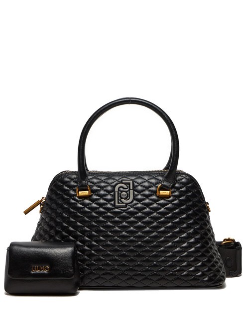 LIUJO ACHALA Quilted Borsa a mano, con tracolla NERO - Borse Donna