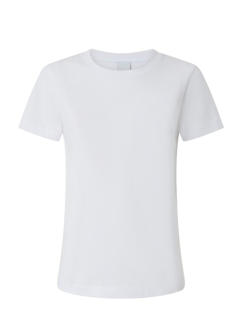 PINKO START T-shirt con logo bianco brill. - T-shirt e Top Donna