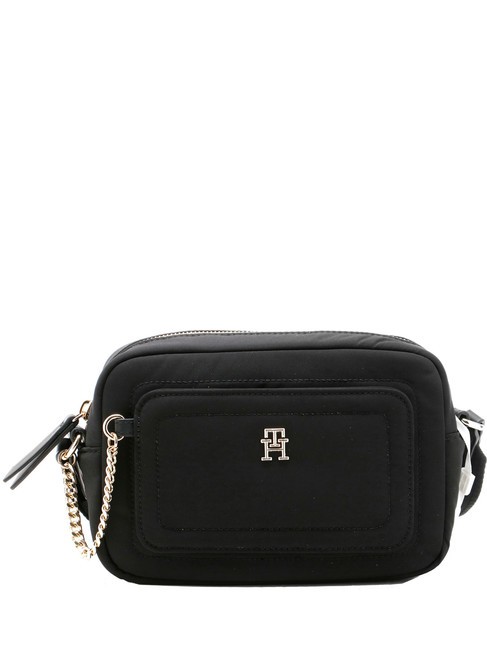 TOMMY HILFIGER TH SPRING Mini Camera Bag a tracolla black - Borse Donna