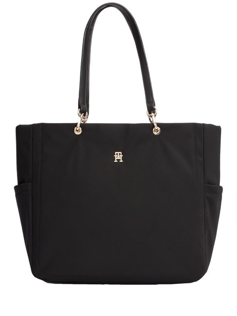 TOMMY HILFIGER TH SPRING Shopping Bag black - Borse Donna