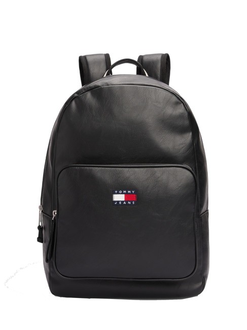 TOMMY HILFIGER TOMMY JEANS CITY COLLEGE Zaino porta PC 14" black - Zaini da lavoro porta PC