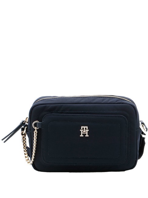 TOMMY HILFIGER TH SPRING Mini Camera Bag a tracolla space blue - Borse Donna