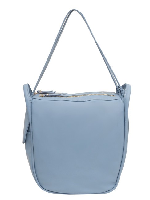 LESAC TRIO Zaino sacca in pelle nappa azzurro - Borse Donna