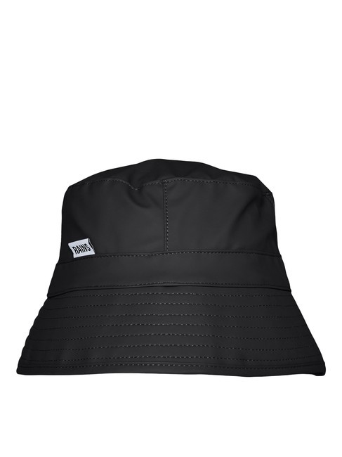 RAINS BUCKET W2  Cappello black - Cappelli