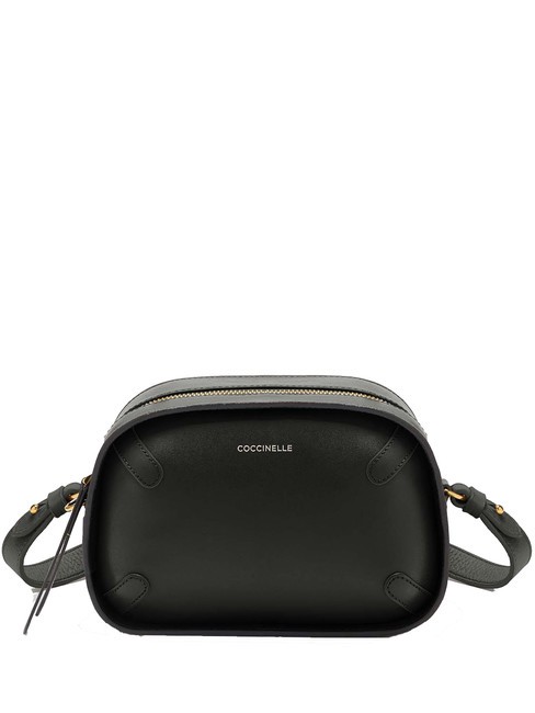 COCCINELLE MALETA CALF Mini Bag a tracolla, in pelle Nero - Borse Donna