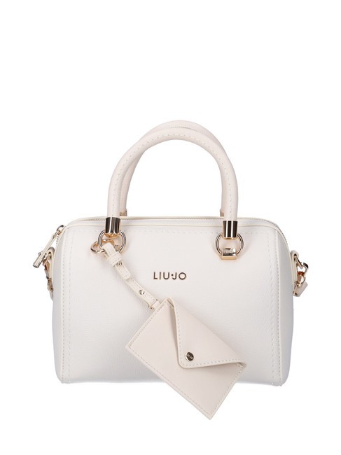 LIUJO MANHATTAN Borsa a bauletto con pouch cream - Borse Donna