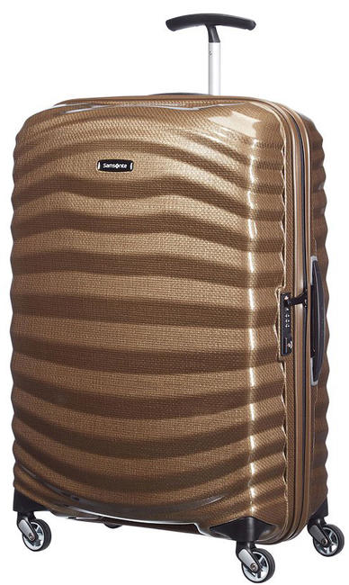 SAMSONITE LITE-SHOCK Trolley misura media, ultraleggero sand - Trolley Rigidi