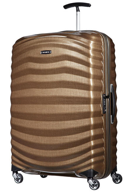 SAMSONITE LITE-SHOCK Trolley misura grande, ultraleggero sand - Trolley Rigidi