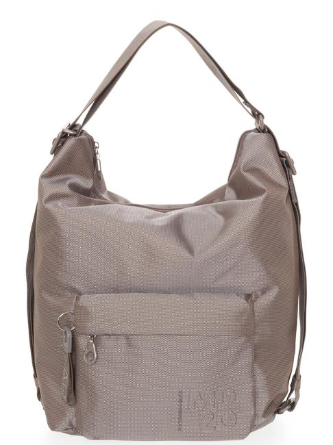 MANDARINA DUCK MD20 Sacca trasformabile in zaino Taupe - Borse Donna