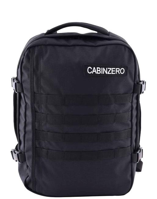 CABINZERO MILITARY Zaino da viaggio 28 L ABSOLUTE BLACK - Zaini Scuola & Tempo Libero