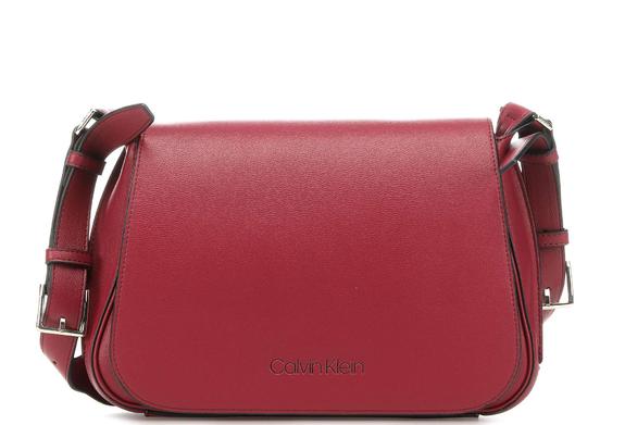 calvin klein punched satchel