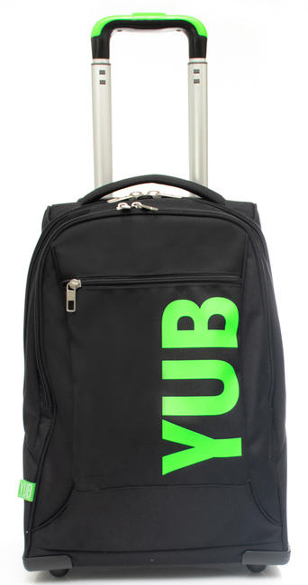 YUB YUB Zaino Trolley 2 Ruote fluo/green - Zaini con carrello