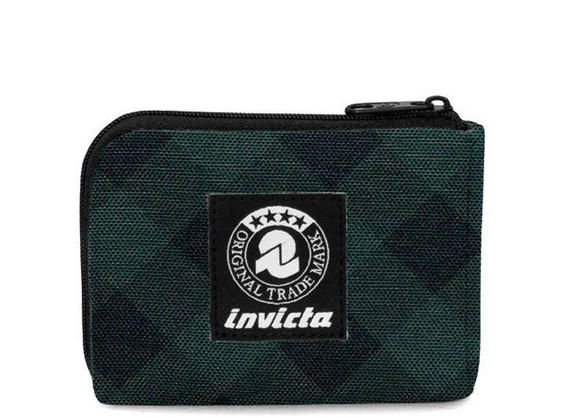 INVICTA  BILL Portamonete in tessuto PINE NEEDLE PLAID - Astucci e Accessori