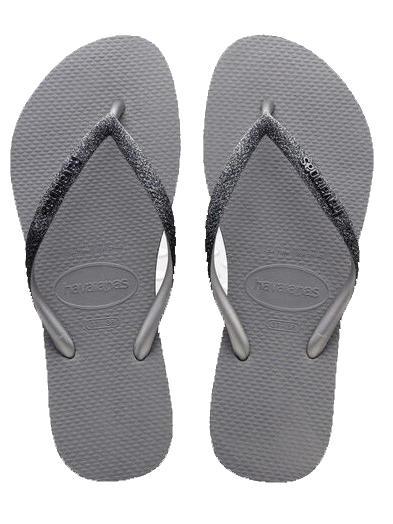 HAVAIANAS SLIM SPARKLE Infradito steel/grey - Scarpe Donna