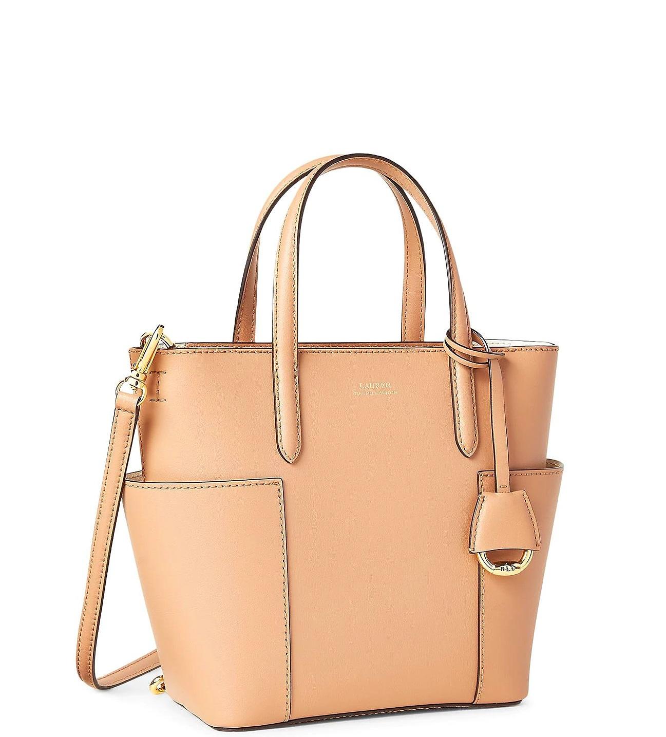 vince camuto pink tote bag