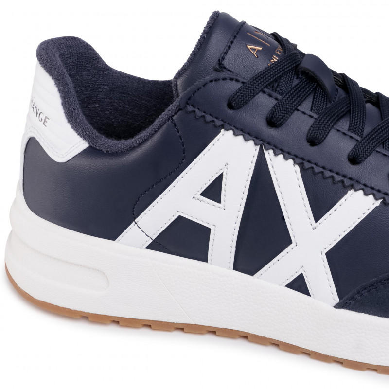 Armani Exchange Ax Sneakers Running Da Uomo Navy/opwhite Acquista A