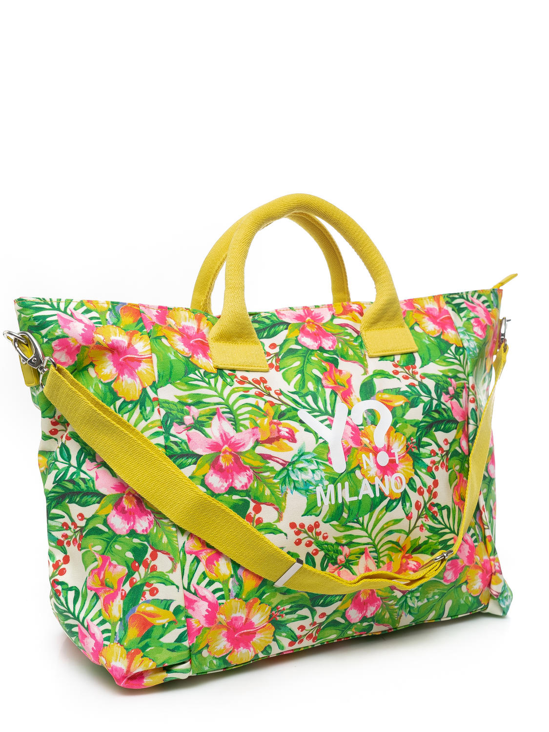 Ynot Tropical Beach Borsa Da Mare Extra Large Fiori Acquista A Prezzi