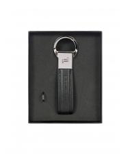 Porsche Design Loop Portachiavi In Pelle Nero - Acquista A Prezzi Outlet!