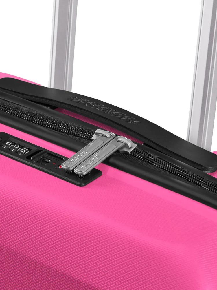 American Tourister - Peace Ruote Pink Grande Prezzi Trolley Outlet! 4 Spinner Acquista Air A Move