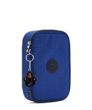 Kipling 100 Pens Astuccio Grande Kids Worker Blue Ribstop - Acquista A Prezzi  Outlet!