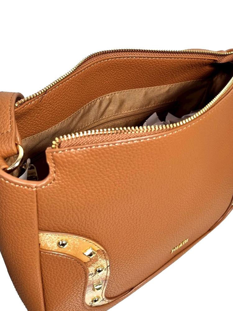 Alviero Martini Prima Classe Fancy Borsa A Tracolla Noce Acquista Su Le Sac Outlet 