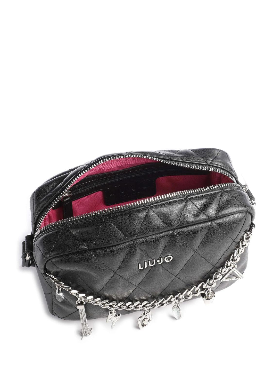 Liujo Astilbe Borsa Camera Matelasse Charms Nero - Acquista A Prezzi Outlet!