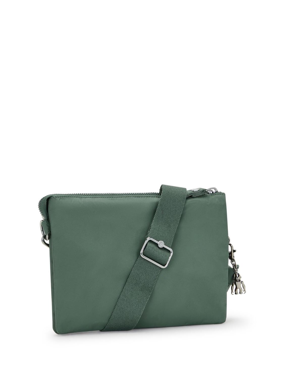 Kipling Riri L Borsa A Tracolla Con Nappina Misty Olive - Acquista A Prezzi  Outlet!