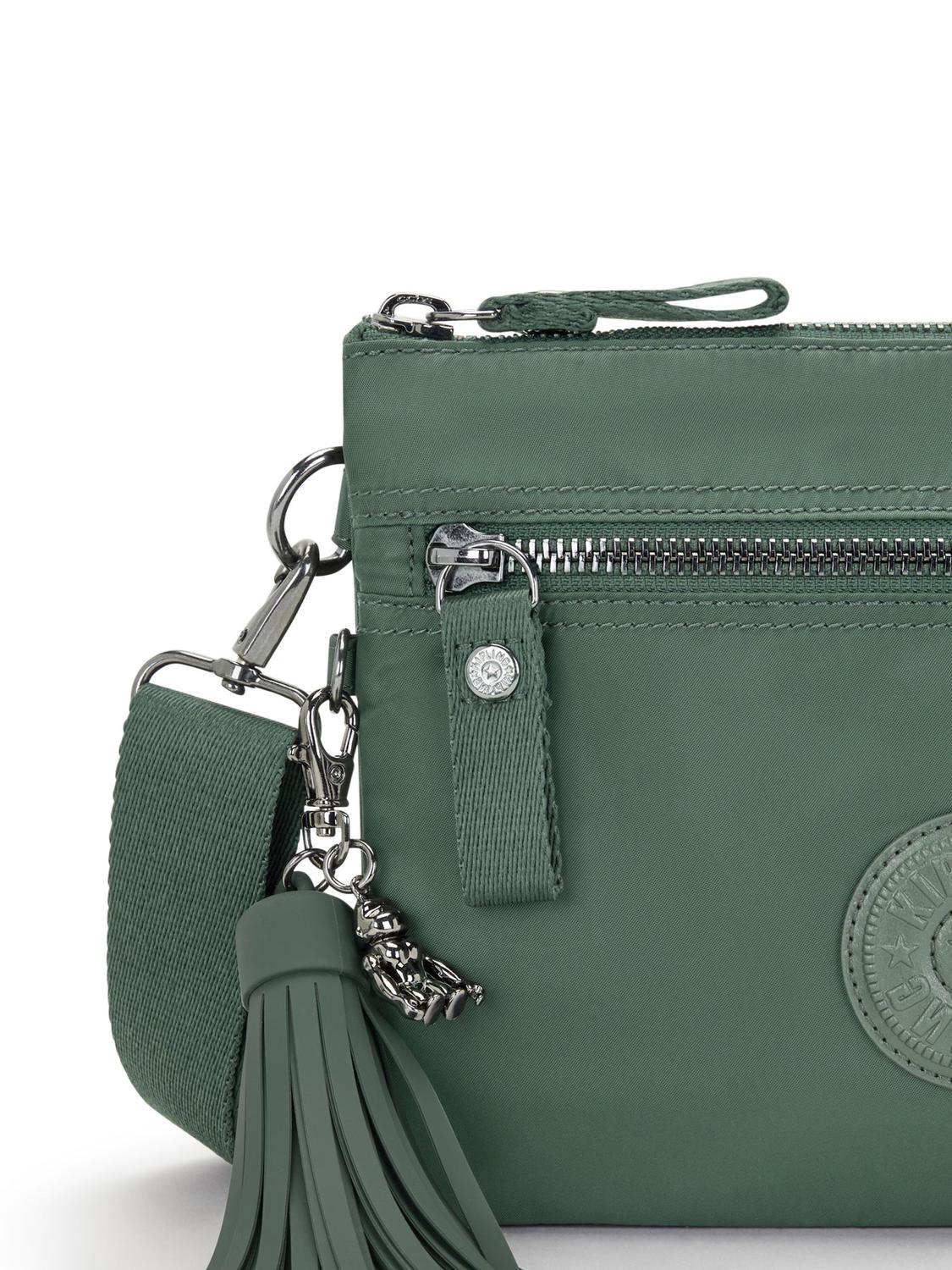 Kipling Riri L Borsa A Tracolla Con Nappina Misty Olive - Acquista A Prezzi  Outlet!