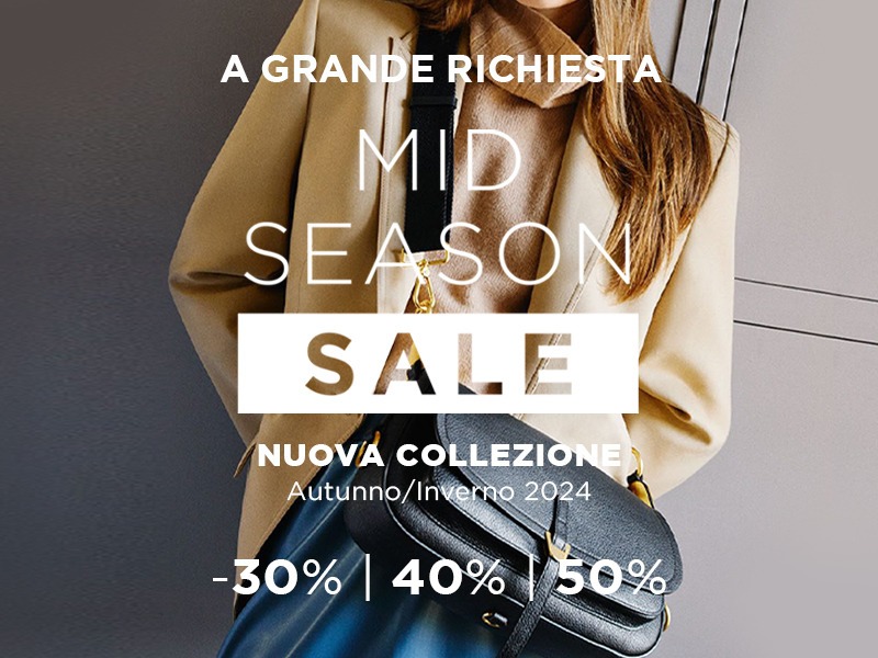 MID SEASON SALE - A grande richiesta