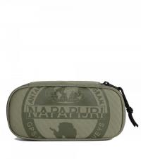 Napapijri Happy Po 4 Astuccio Organizzato Con Zip Green Lichen