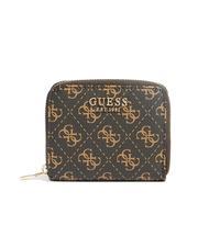 Guess Laurel Portafoglio Ziparound Piccolo Brown - Acquista A