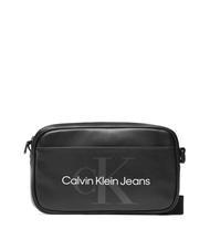 CALVIN KLEIN JEANS - Borsa a tracolla uomo con logo - K50K510396BDS - nero